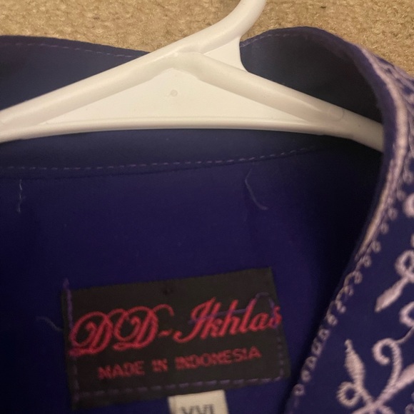 Purple abaya - Picture 4 of 7